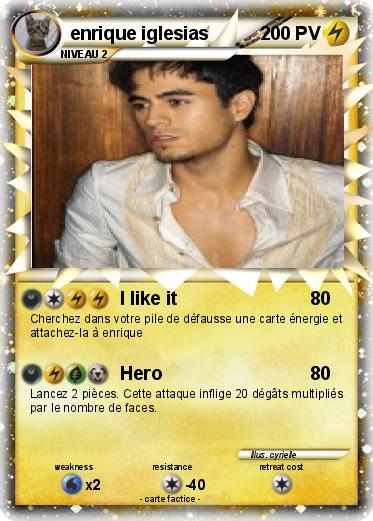 Pokemon enrique iglesias