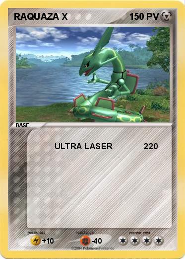Pokemon RAQUAZA X