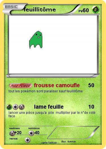 Pokemon feuillitôme