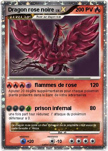 Pokemon Dragon rose noire