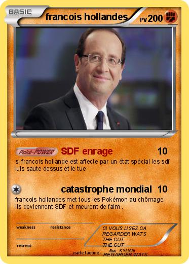 Pokemon francois hollandes