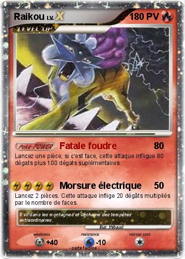 Pokemon Raikou