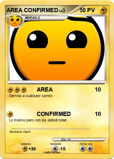 Pokemon AREA CONFIRMED