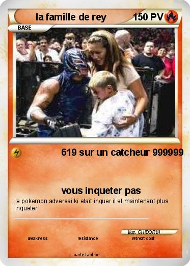 Pokemon la famille de rey