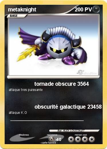 Pokemon metaknight