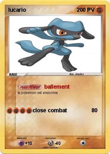 Pokemon lucario