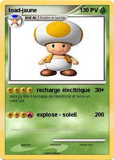 Pokemon toad-jaune