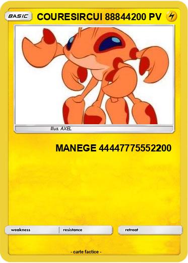Pokemon COURESIRCUI 88844