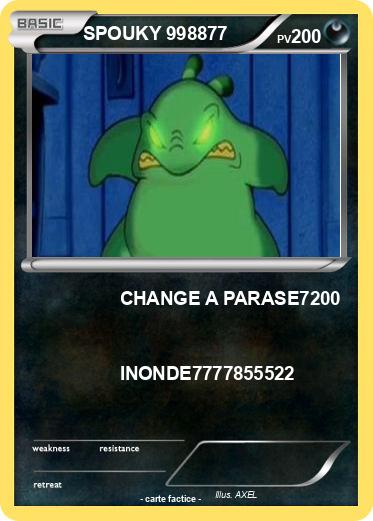 Pokemon SPOUKY 998877