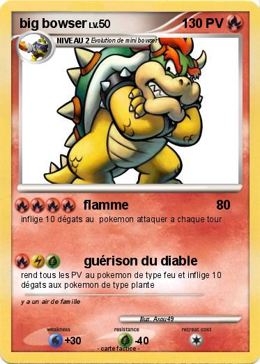 Pokemon big bowser