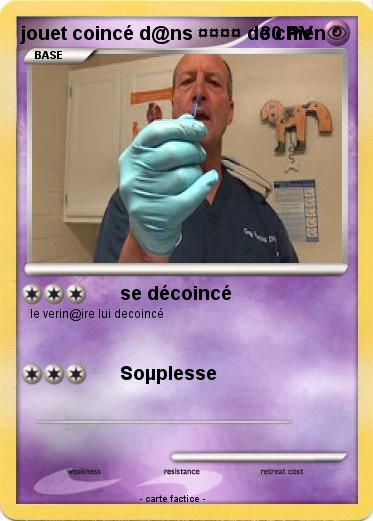 Pokemon jouet coincé d@ns ¤¤¤¤ de chien