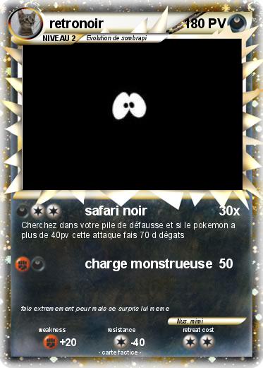 Pokemon retronoir