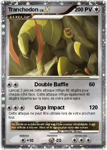 Pokemon Tranchodon