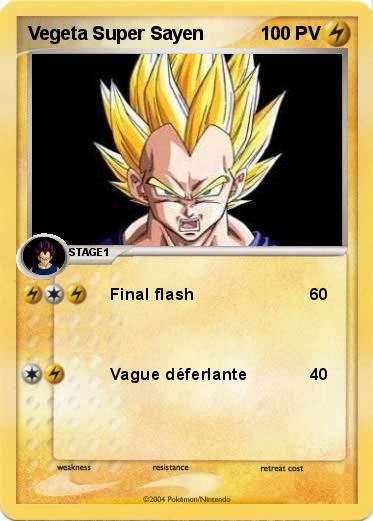 Pokemon Vegeta Super Sayen