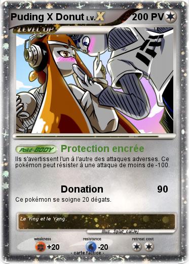 Pokemon Puding X Donut