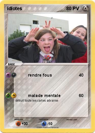 Pokemon idiotes