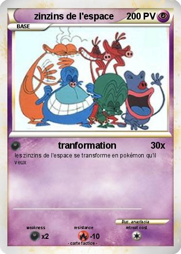 Pokemon zinzins de l'espace