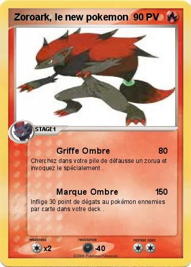 Pokemon Zoroark, le new pokemon