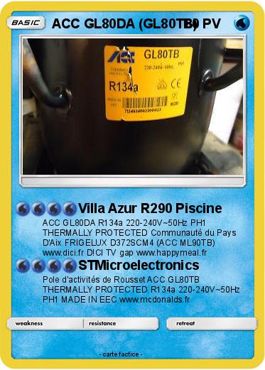 Pokemon ACC GL80DA (GL80TB)