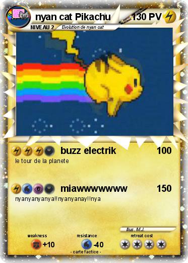 Pokemon nyan cat Pikachu