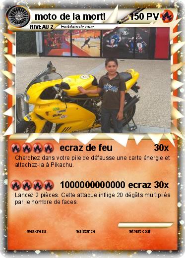 Pokemon moto de la mort!