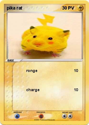 Pokemon pika rat