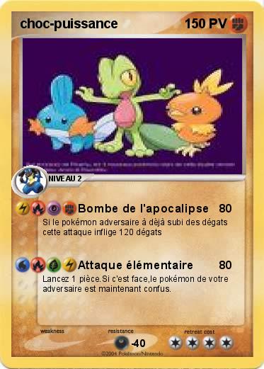 Pokemon choc-puissance