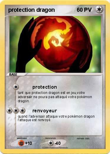 Pokemon protection dragon