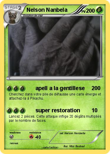 Pokemon Nelson Nanbela