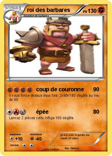 Pokemon roi des barbares