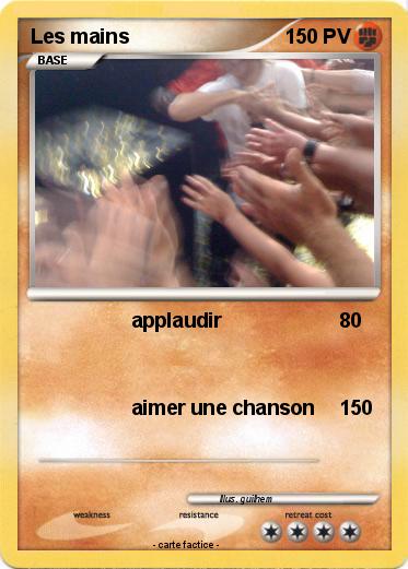 Pokemon Les mains