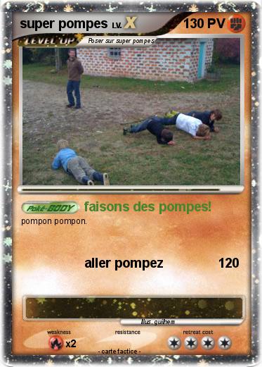 Pokemon super pompes
