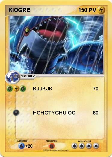 Pokemon KIOGRE