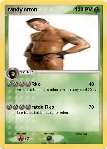 Pokemon randy orton