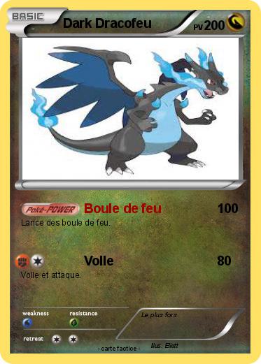 Pokemon Dark Dracofeu