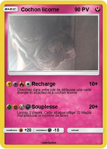Pokemon Cochon licorne
