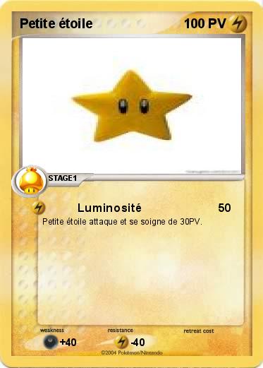 Pokemon Petite étoile