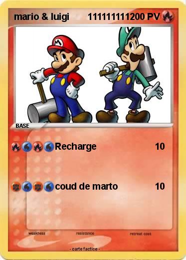 Pokemon mario & luigi       111111111