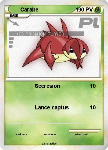 Pokemon Carabe