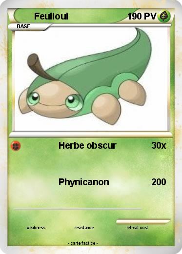 Pokemon Feulloui