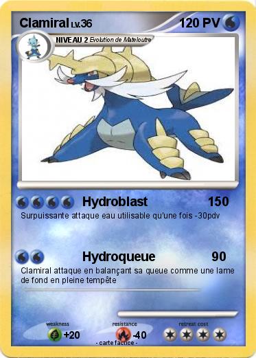 Pokemon Clamiral