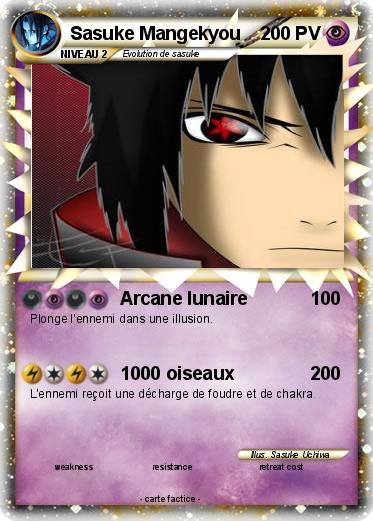 Pokemon Sasuke Mangekyou