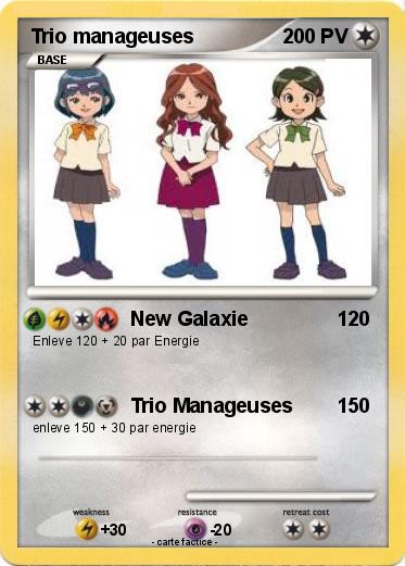 Pokemon Trio manageuses