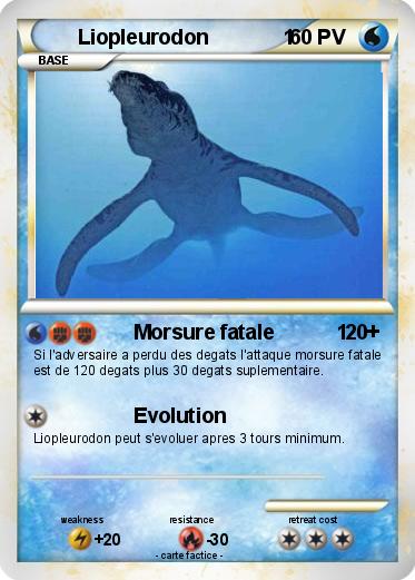 Pokemon Liopleurodon             1