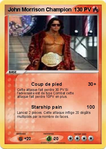 Pokemon John Morrison Champion