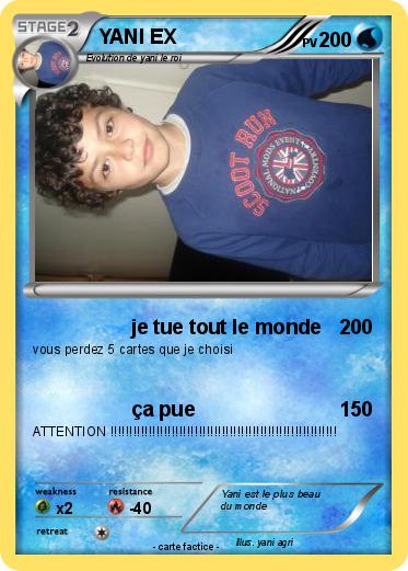 Pokemon YANI EX