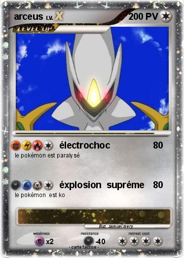 Pokemon arceus