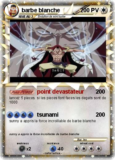 Pokemon barbe blanche