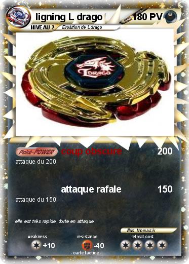 Pokemon ligning L drago