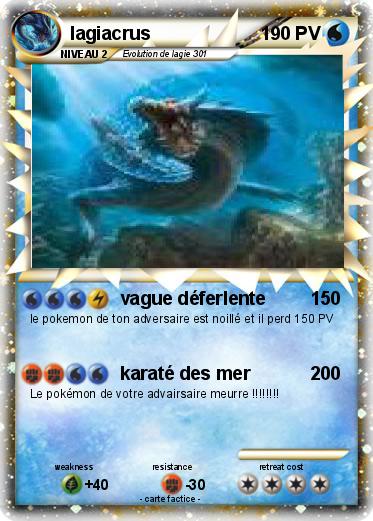 Pokemon lagiacrus